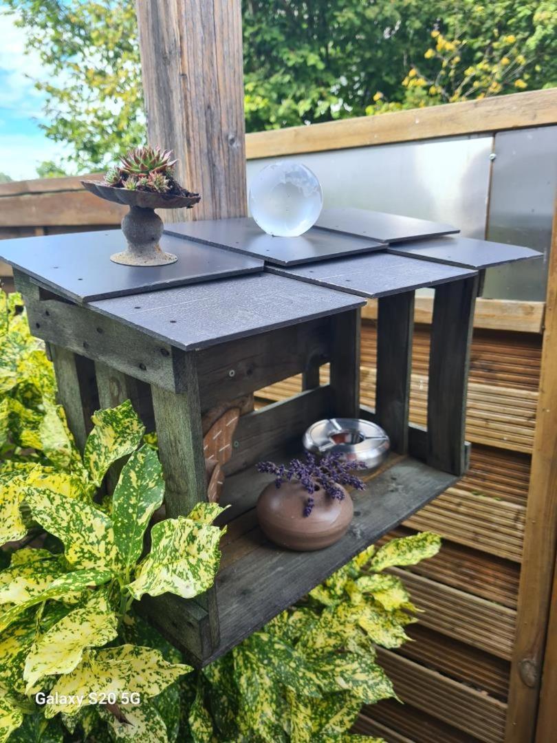 Neu! Ferienwohnung Eulennest Staudernheim Luaran gambar